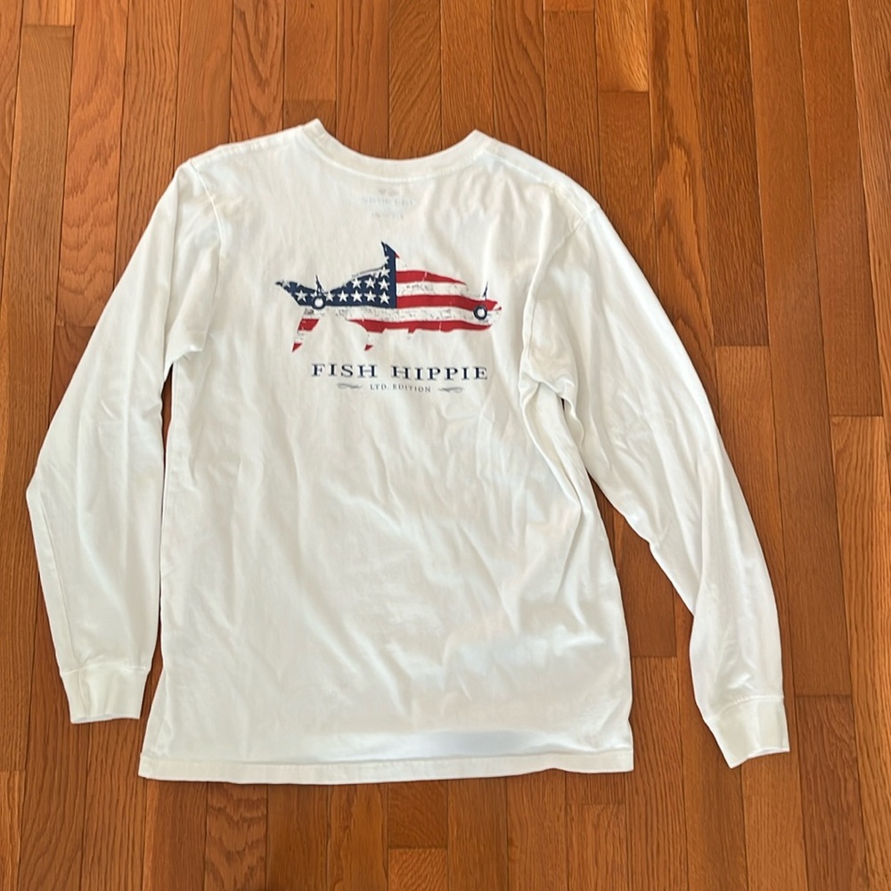 Fish Hippie long sleeve tee